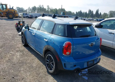 2016 Mini Countryman Cooper S from USA, damaged, VIN WMWZC5C59GWU04082